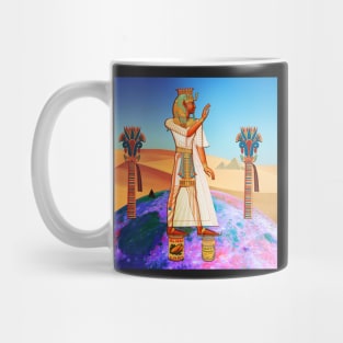Ramses on the Moon, Supported by Del Maiz Corn and Kraft Mayo Mug